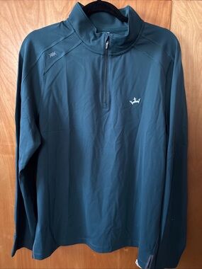 Rhône & Draftkings quarter zip top size L new